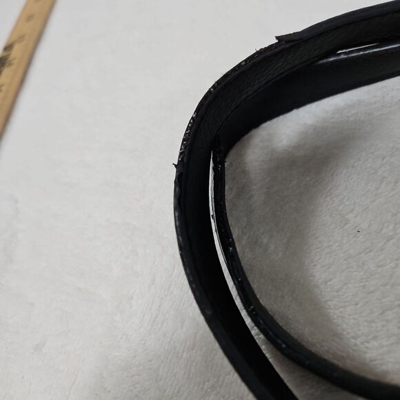 Reversible Handbag/Tote Bag with Tassel-Black/Brown Vegan Leather, Unbranded - Picture 9 of 11